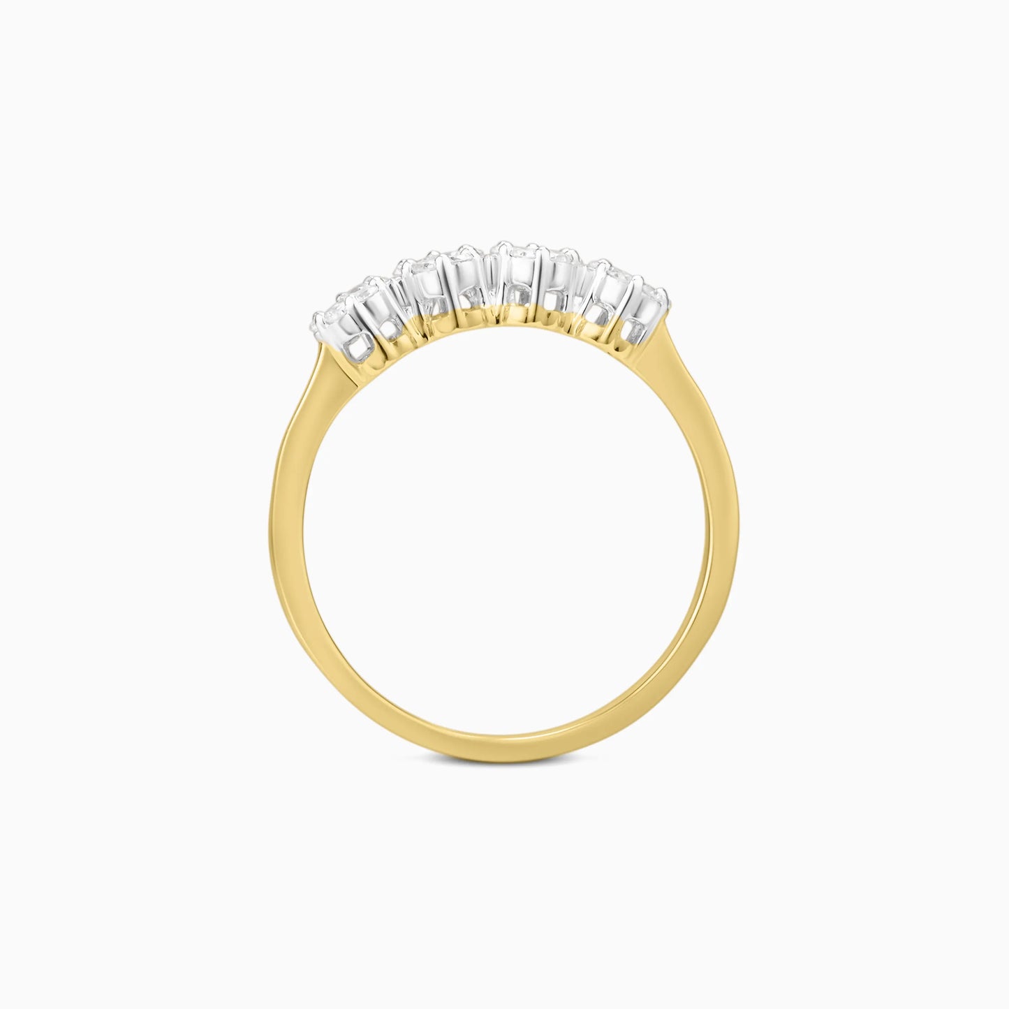 Timeless Diamond Cluster Ring