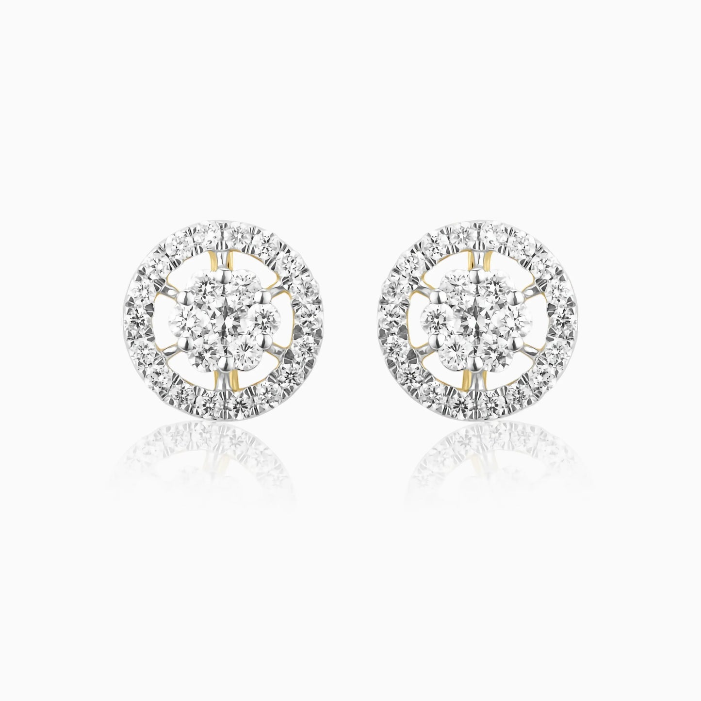 Classic Diamond Cluster Studs