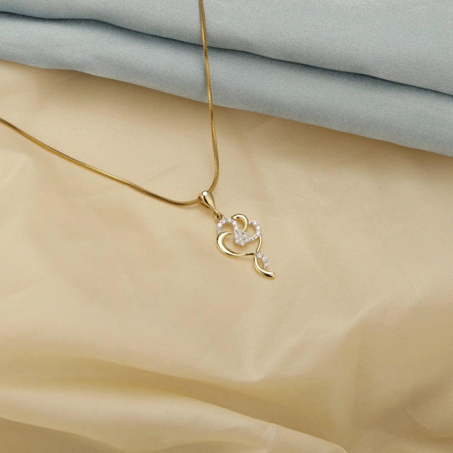 Whimsical Diamond Pendant