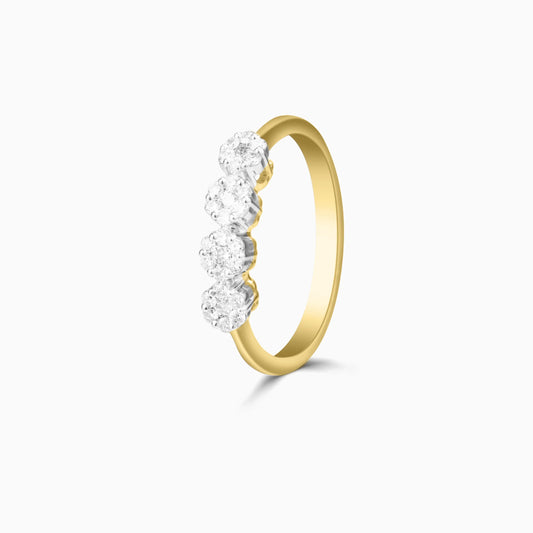 Timeless Diamond Cluster Ring