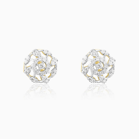 Enchanted Blossom Diamond  Earrings